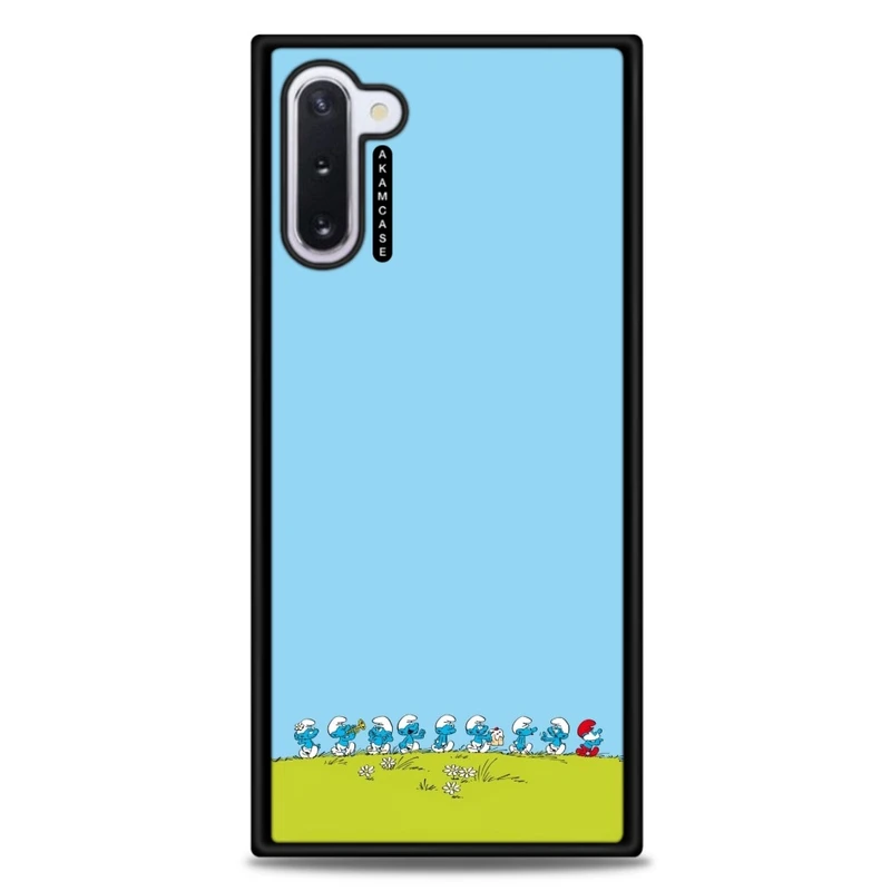 کاور آکام مدل AMC-WSGN10-SMURFS-10 مناسب برای گوشی موبایل سامسونگ Galaxy Note 10