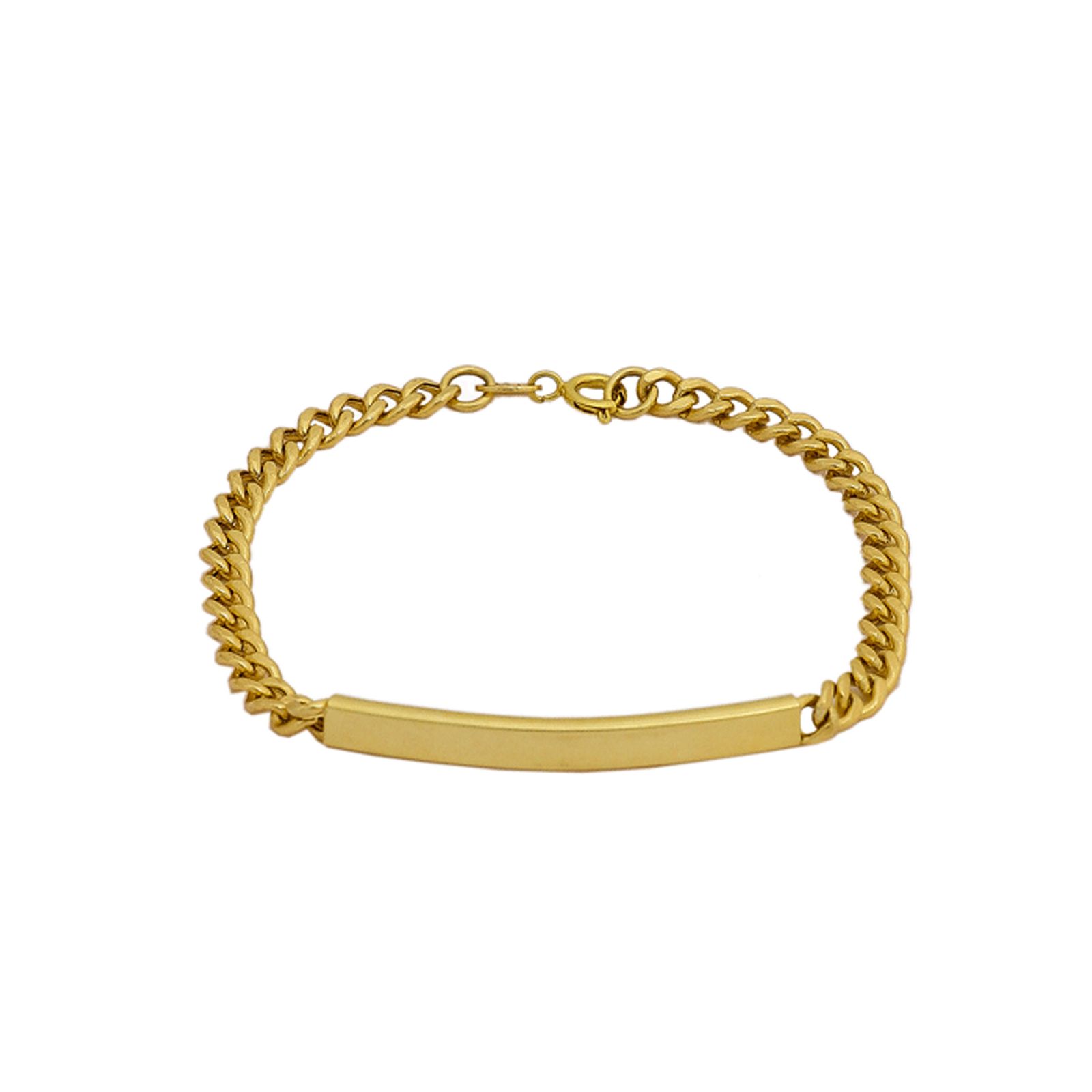دستبند طلا 18 عیار دخترانه هور گالری مدل Rkb100 -  - 2