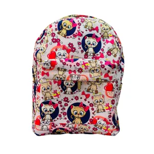 کوله پشتی دخترانه مدل گربه بازیگوش JG5900