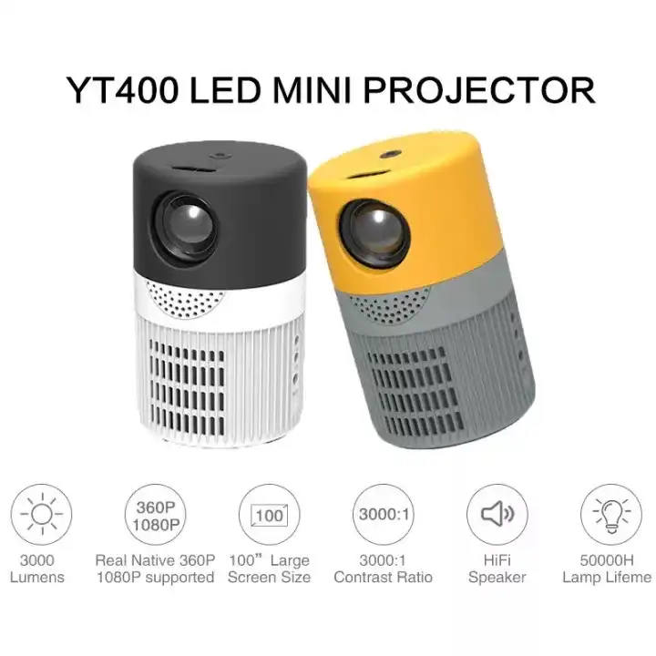 مینی ویدئو پروژکتور بورگو مدل MINI T400