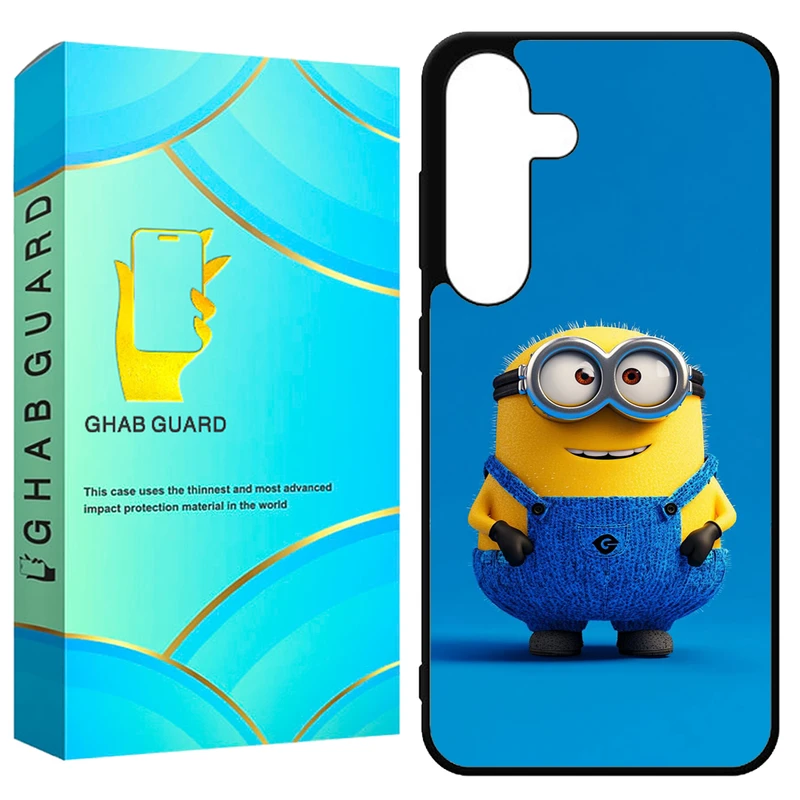 کاور قاب گارد طرح مینیون مدل GCHPS23F مناسب برای گوشی موبایل سامسونگ Galaxy S23 FE