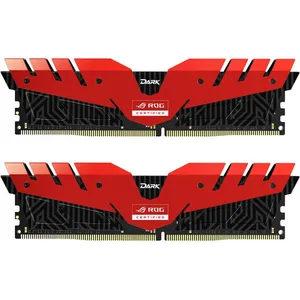 رم دسکتاپ DDR4 دو کاناله 3000 مگاهرتز CL16 تیم گروپ مدل T-Force Dark ظرفیت 16 گیگابایت