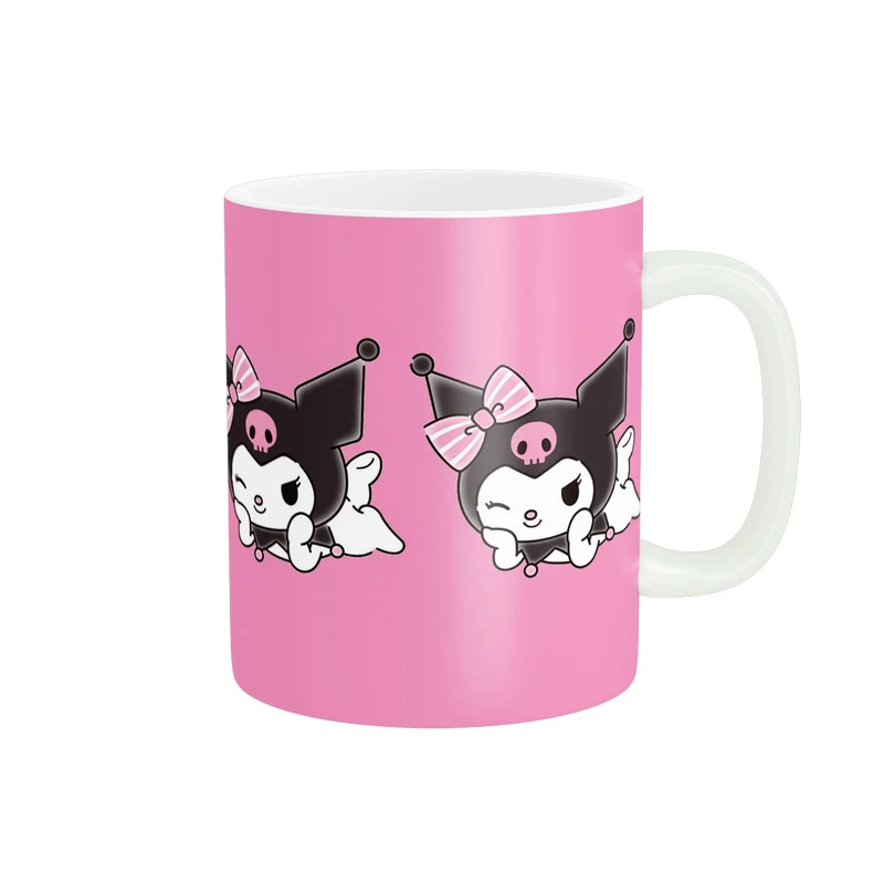 ماگ پادآفرین مدل کارتون کرومی و مای ملودی Kuromi کد PM3642