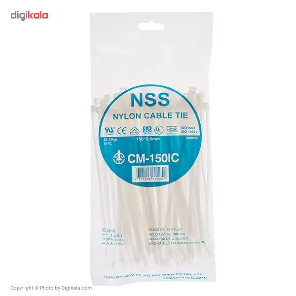 بست کمربندی ان اس اس مدل CM-150IC سایز 15 سانتی متری