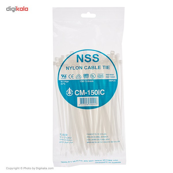 بست کمربندی ان اس اس مدل CM-150IC سایز 15 سانتی متری