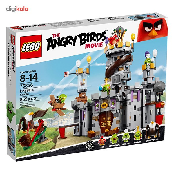 لگو سری Angry Birds مدل King Pigs Castle 75826