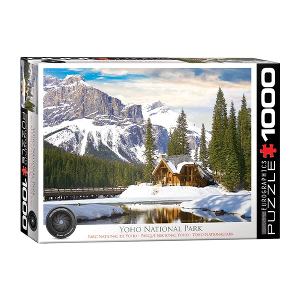 پازل 1000 تکه یوروگرافیکس پازلز مدل Yoho National Park كد 5428 مناسب نوجوان و بزرگسال