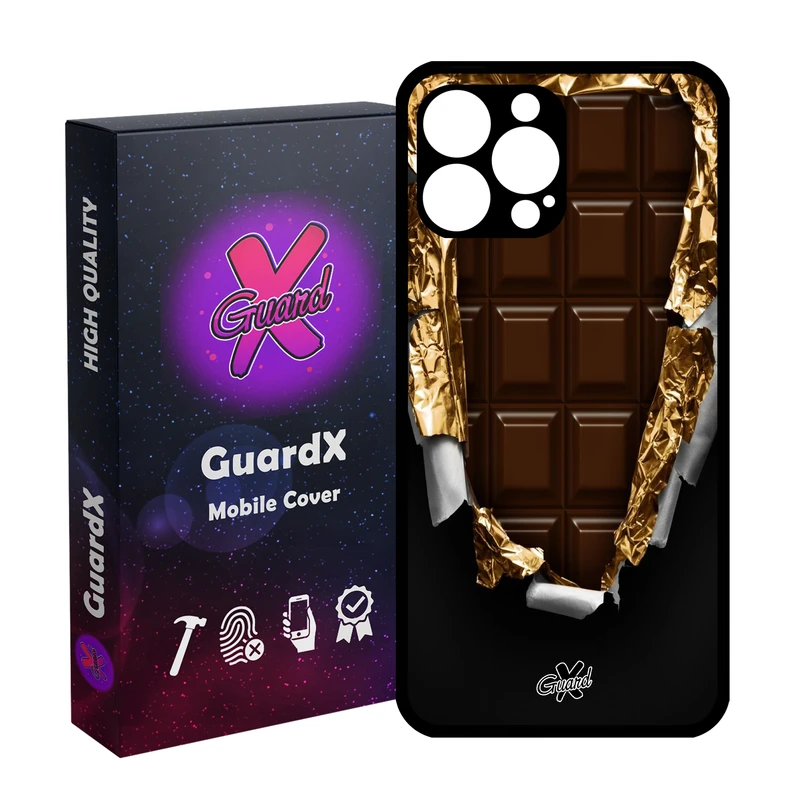 کاور گارد ایکس طرح Chocolate مدل Glass10061 مناسب برای گوشی موبایل اپل iPhone 13 Pro Max