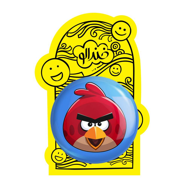 آینه جیبی خندالو مدل پرندگان خشمگین Angry Birds کد 13868 آینه جیبی خندالو مدل پرندگان خشمگین Angry Birds کد 13868