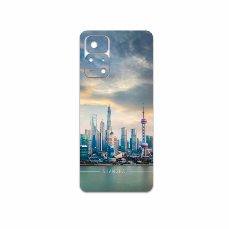 برچسب پوششی ماهوت مدل Shanghai-City مناسب برای گوشی موبایل شیائومی Poco M4 Pro 5G