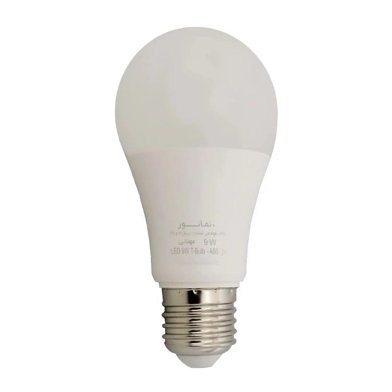 لامپ ال ای دی 9 وات نمانور مدل052057  پایه E27