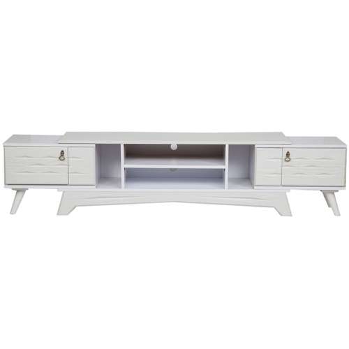 میز تلویزیون کارماچوب مدل M103 رنگ سفید