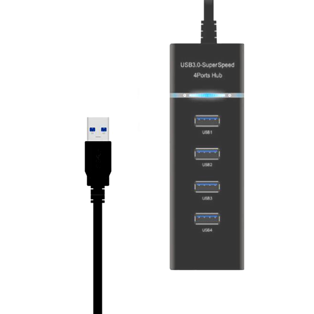 هاب 4 پورت USB 3  مدل T-303