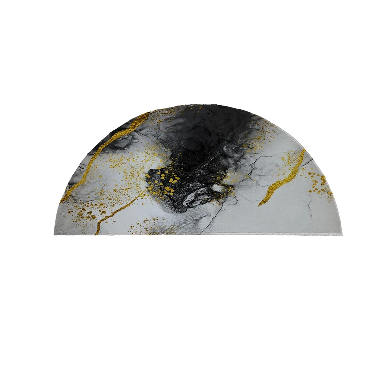 پادری مدل نیم دایره طرح سنگ کد 8614 سایز 90×45 سانتی متر