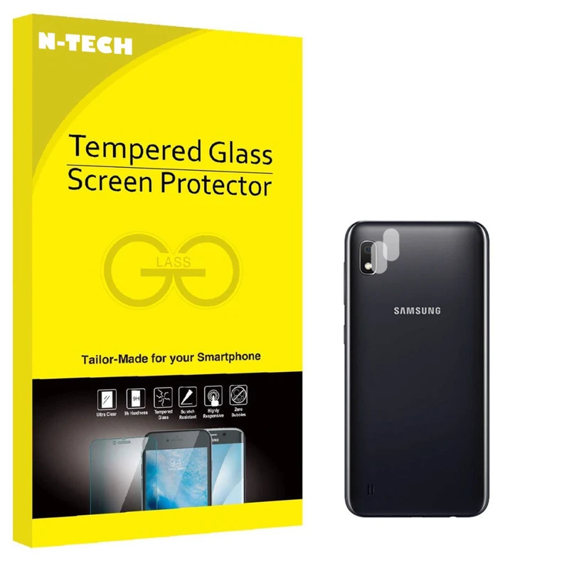 محافظ لنز دوربین انتک مدل LSNK-01 مناسب برای گوشی موبایل سامسونگ Galaxy A10 بسته دو عددی