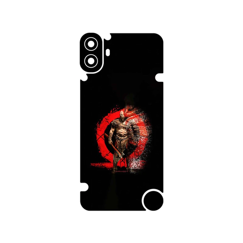 برچسب پوششی ماهوت مدل GOD_OF_WAR مناسب برای گوشی موبایل ناتینگ CMF Phone 1