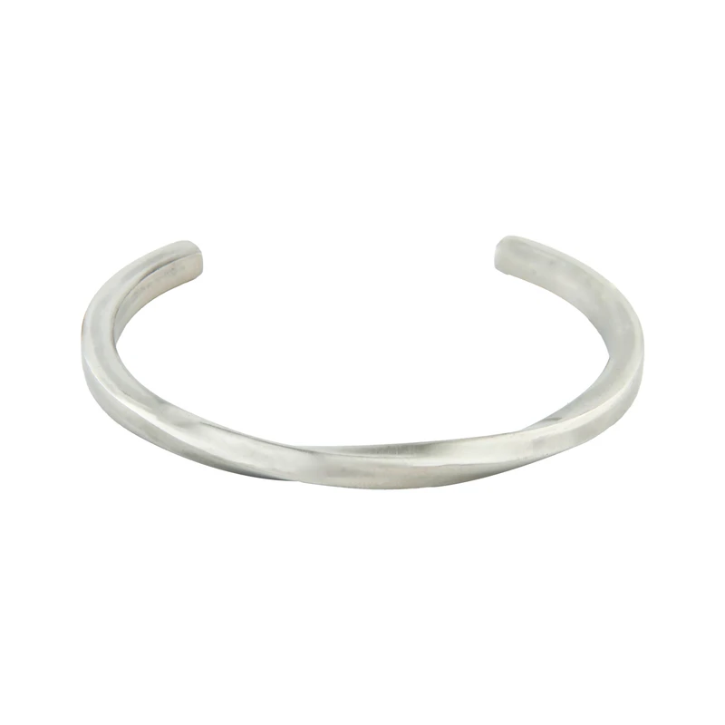 دستبند النگویی زنانه مدل بنگل پیچی کد 1941