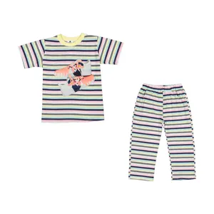 ست تی شرت آستین کوتاه و شلوارک دخترانه کیکی رایکی مدل KBB06351-013