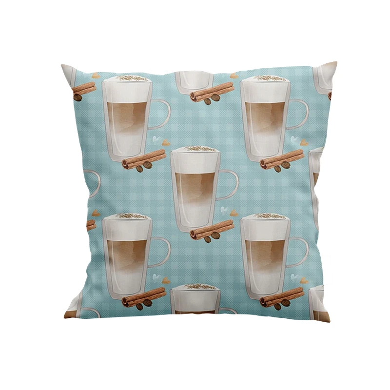 کوسن پاد آفرین مدل قهوه و چوب دارچین کد DKK487