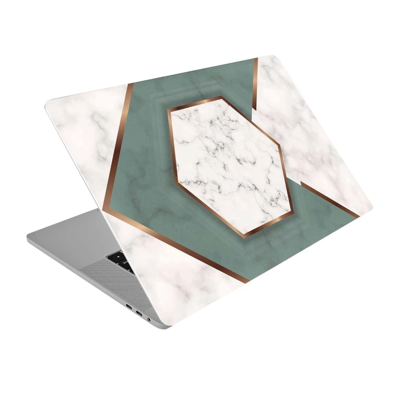 استیکر لپ تاپ هاماگراف طرح مرمر مناسب برای لپ تاپ 15 اینچ