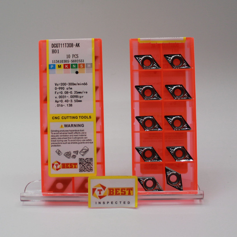 اینسرت تی بست مدل DCMT 11T304-TT1125 بسته 10 عددی