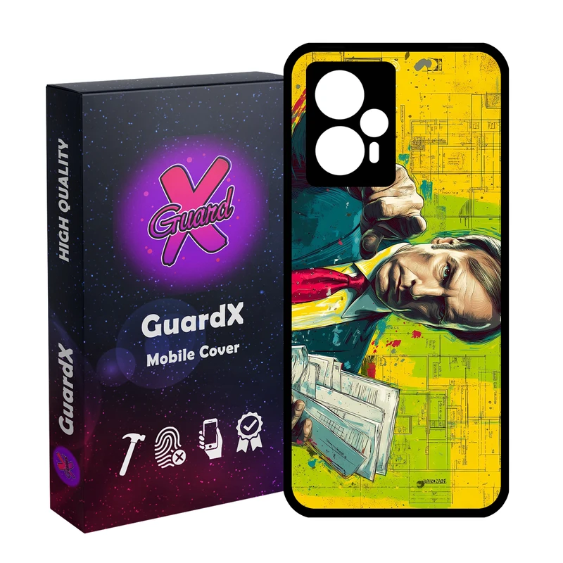 کاور گارد ایکس طرح Saul Goodman مدل 11074 مناسب برای گوشی موبایل شیائومی Poco F5/Redmi Note 12 Turbo