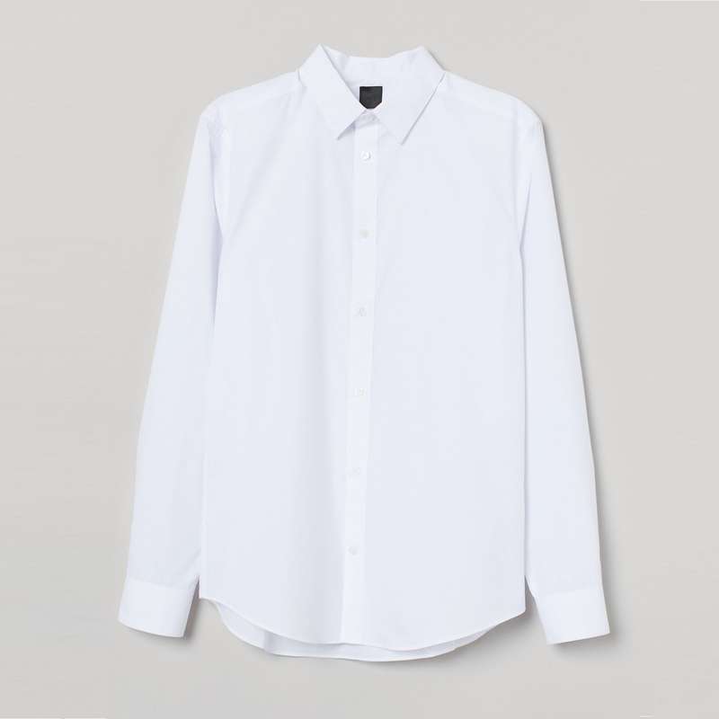 پیراهن آستین بلند مردانه اچ اند ام مدل 0781758001