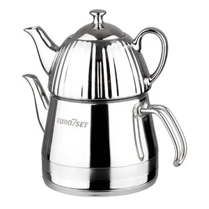 ست کتری و قوری یوروست کد 2849 گنجایش کتری 2.8 لیتر گنجایش قوری 1 لیتر