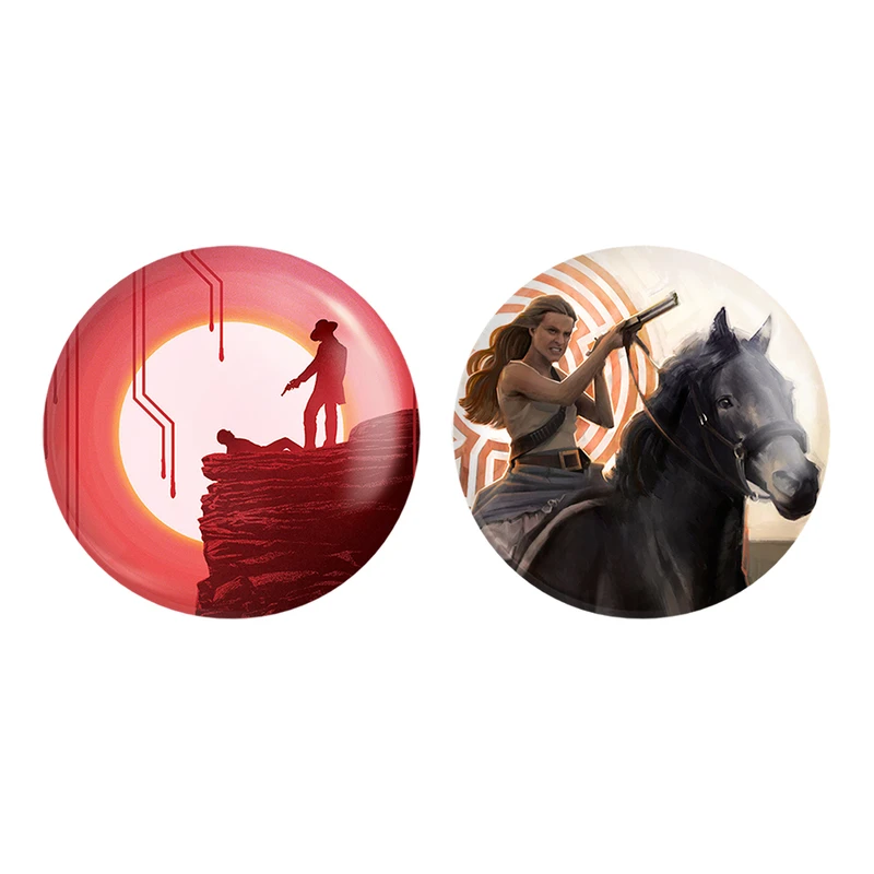 مگنت خندالو طرح سریال وست ورلد West World کد 1020410194 مجموعه 2 عددی