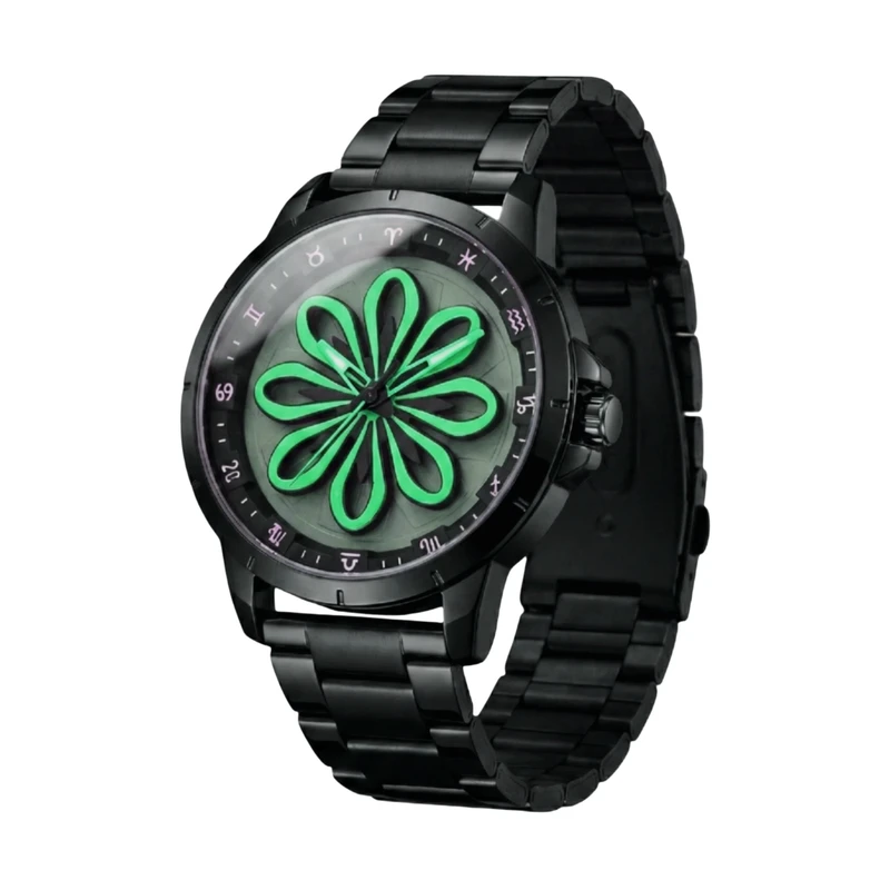 ساعت مچی عقربه‌ای کوارتز مردانه مدل اسپرت لوکس صفحه رینگ چرخان کد JR003