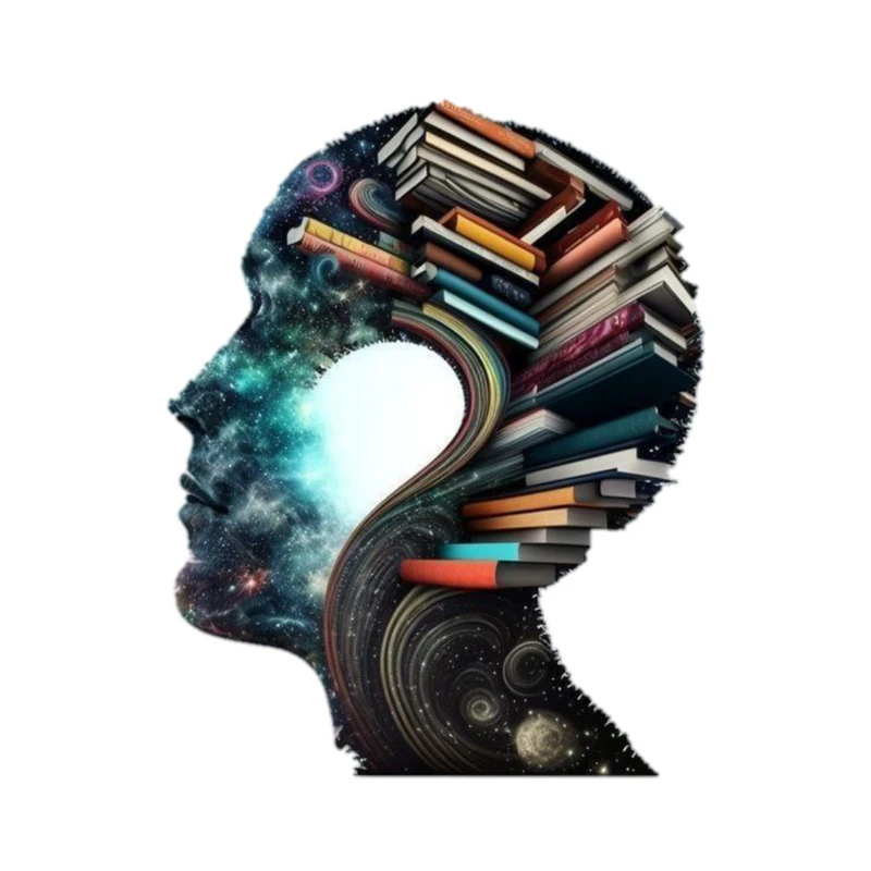 استیکر پارچه و لباس پاد آفرین مدل کتاب خوانی کد 2981