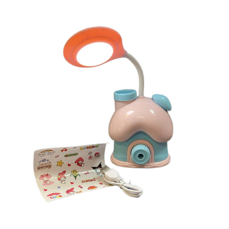 چراغ مطالعه شارژی مدل خانه رنگی کپل