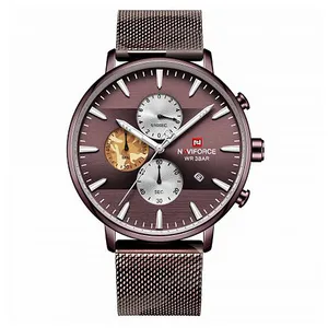 ساعت مچی عقربه‌ای مردانه نیوی فورس مدل NF9169M