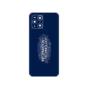 MAHOOT IT Science Cover Sticker for Oppo Find X3 Pro