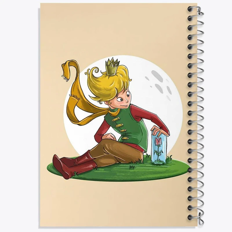 دفتر نت موسیقی 50 برگ خندالو مدل شازده کوچولو کد 25775