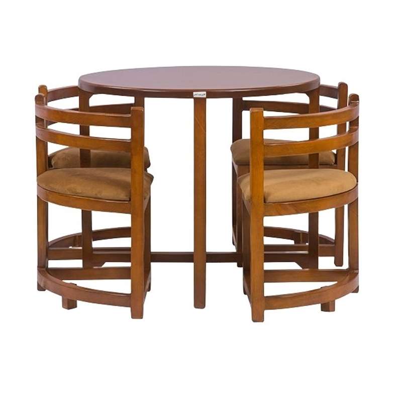 میز و صندلی ناهارخوری 4 نفره گالری چوب آشنایی مدل Ro-660