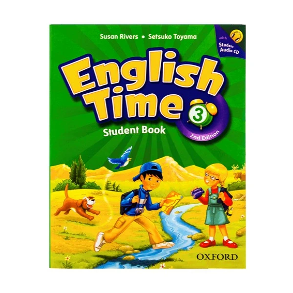 کتاب english time 3 اثر Setsuko Toyama انتشارات oxford