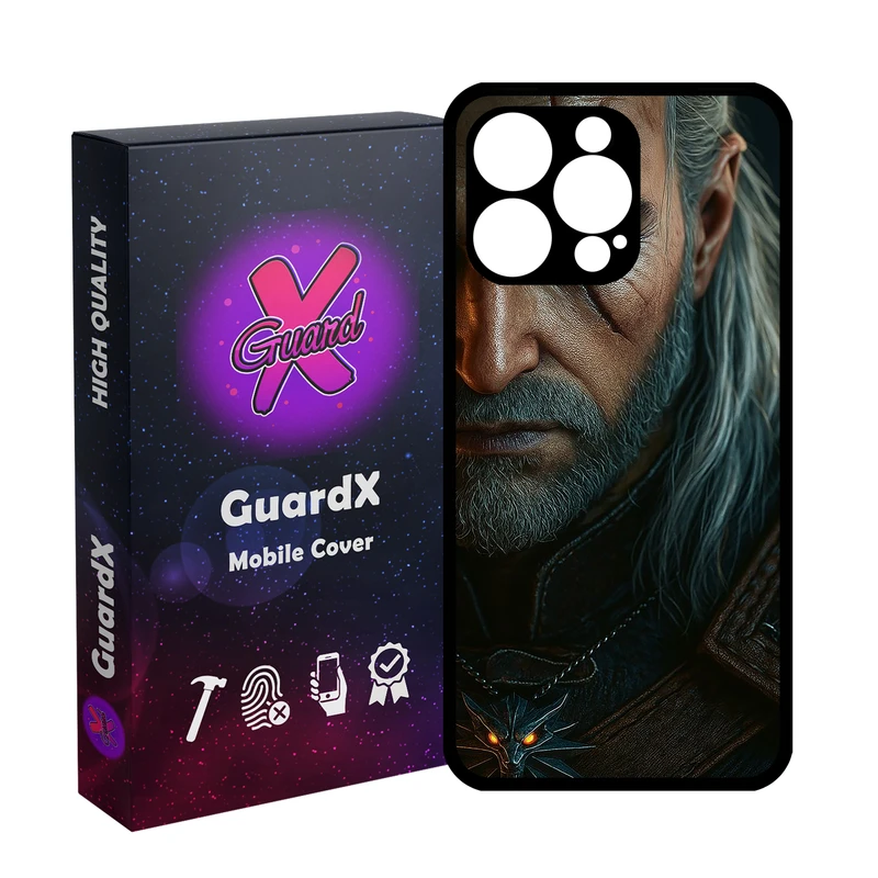 کاور گارد ایکس طرح Witcher مدل 10963 مناسب برای گوشی موبایل اپل iPhone 15 Pro Max