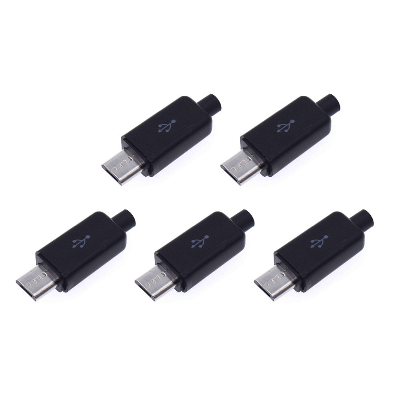 سوکت Micro USB مدل 5P بسته 5 عددی