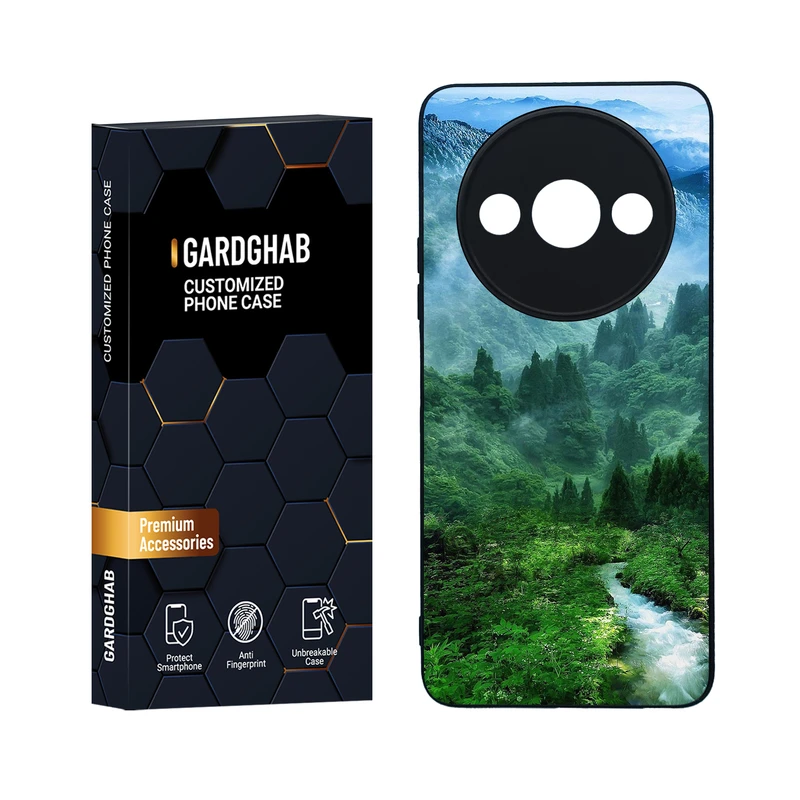 کاور گارد قاب مدل کهکشان و طبیعت مناسب برای گوشی موبایل شیائومی Redmi A3 / A3X 4G