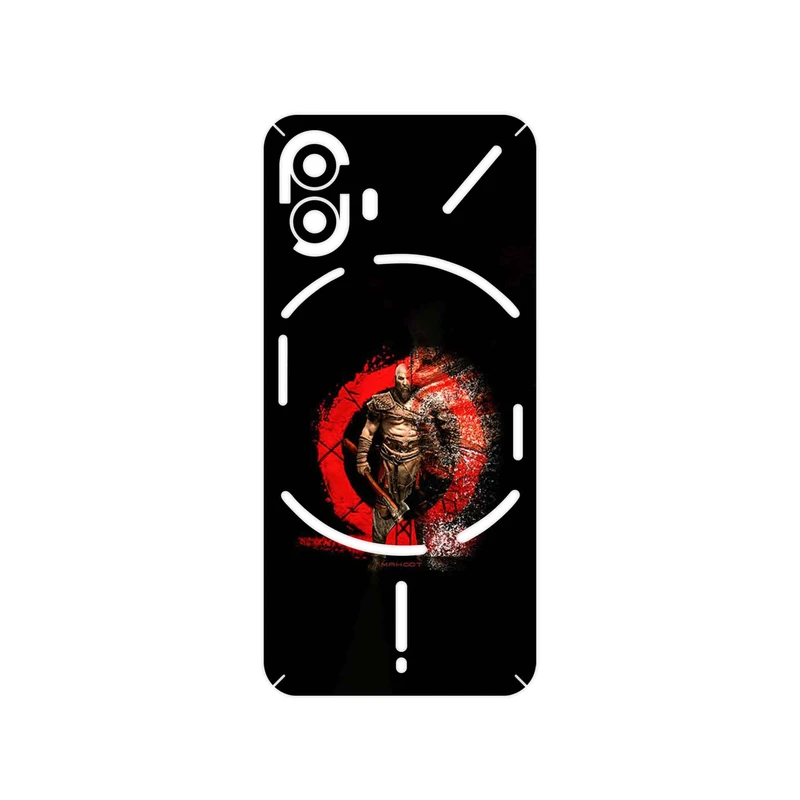 برچسب پوششی ماهوت مدل GOD_OF_WAR مناسب برای گوشی موبایل ناتینگ Phone 2