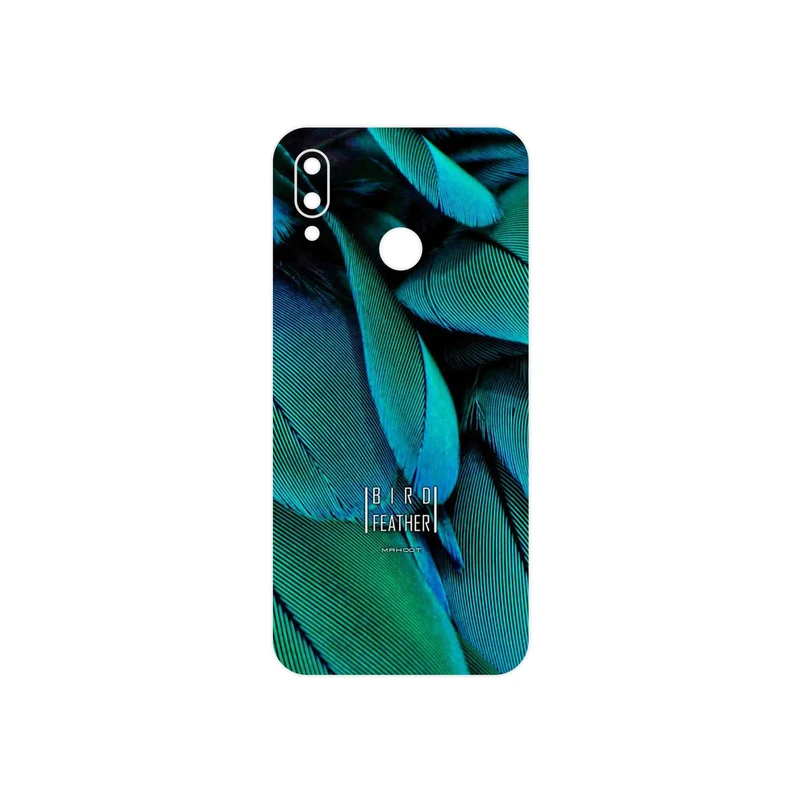 برچسب پوششی ماهوت مدل Green Feather مناسب برای گوشی موبایل هوآوی Nova 3e