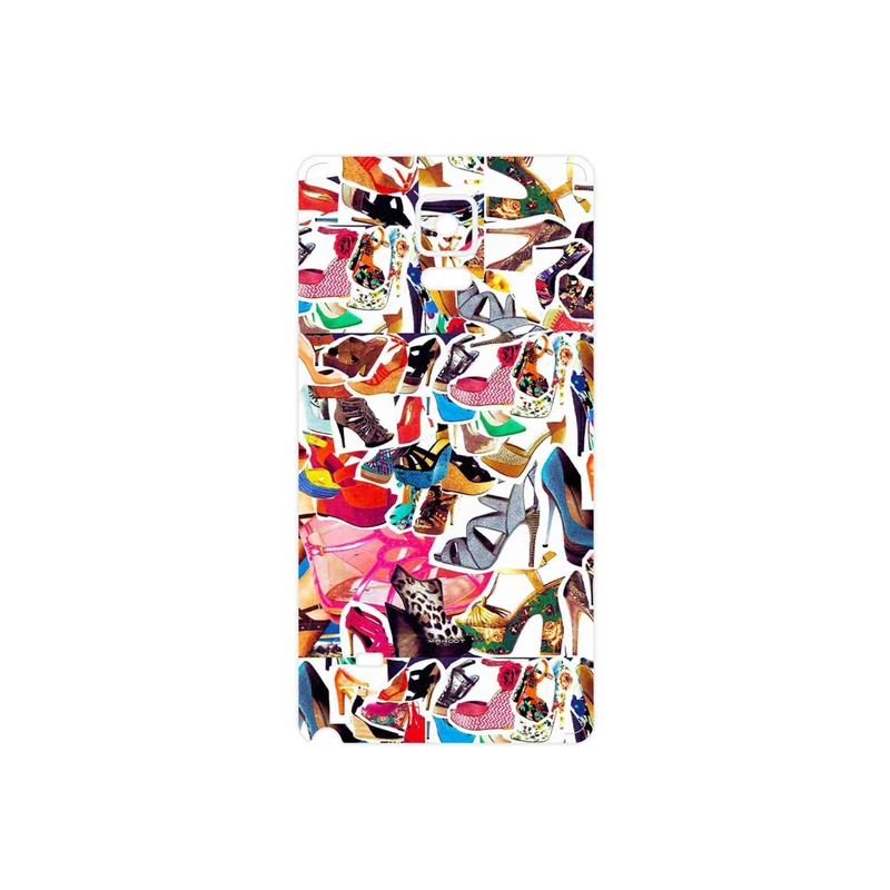 برچسب پوششی ماهوت مدل Collage of High heel Shoes مناسب برای گوشی موبایل سامسونگ Galaxy Note 4