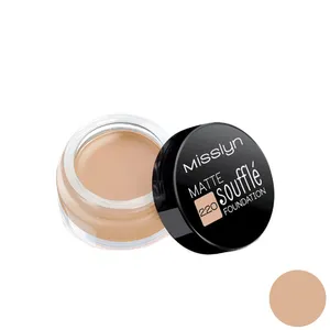 کرم پودر میسلین مدل Matte Souffle شماره 220