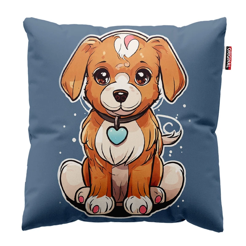 کوسن کودک پاد آفرین مدل سگ فانتزی کد k319 سایز 30*30 سانتی متر