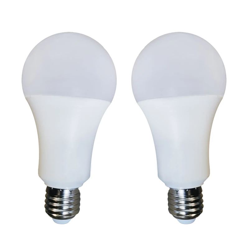 لامپ ال ای دی 15 وات پارسوآ مدل حبابی پایه E27 بسته 2 عددی