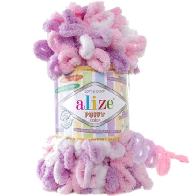 کاموا آلیزه مدل پافی کد 6051