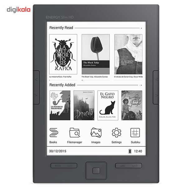 کتاب‌خوان انرژی‌سیستم مدل Energy Ereader Slim HD - ظرفیت 8 گیگابایت