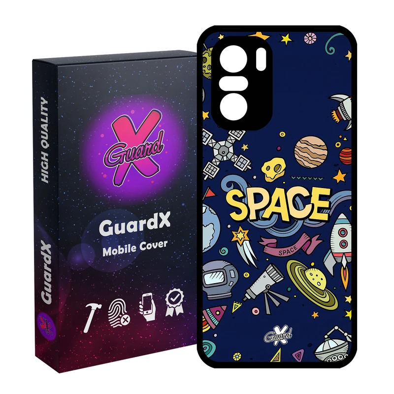 کاور گارد ایکس طرح Galaxy مدل Glass10009 مناسب برای گوشی موبایل شیائومی Poco F3/MI 11X/MI 11X Pro/Redmi K40/K40 Pro