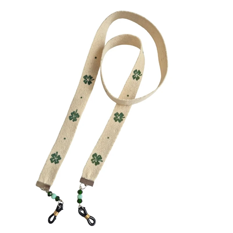 بند عینک مدل گل شبدر